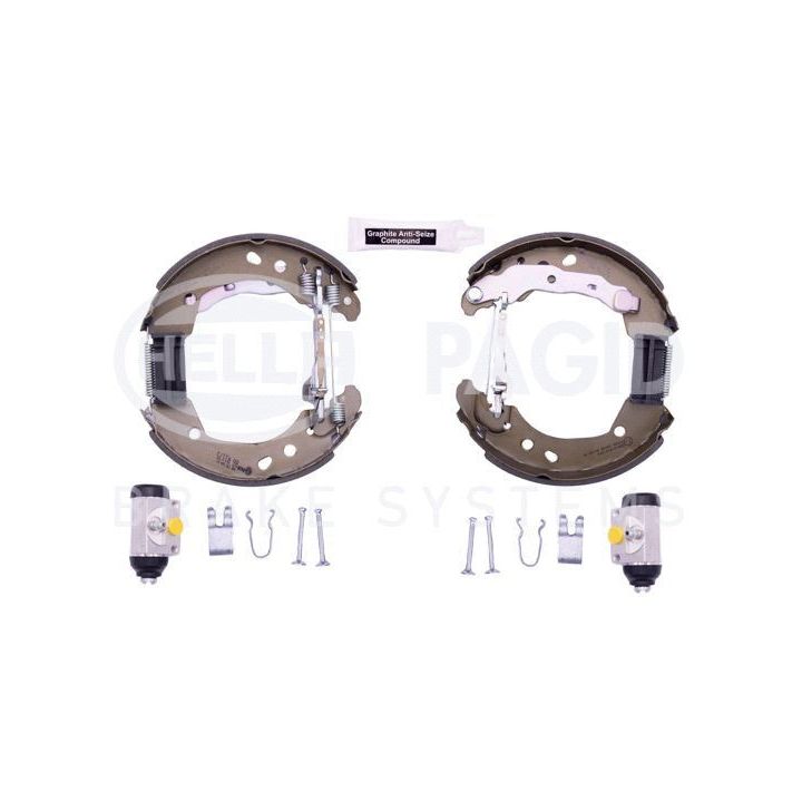 Stabdžių trinkelių komplektas HELLA 8DB 355 004-821