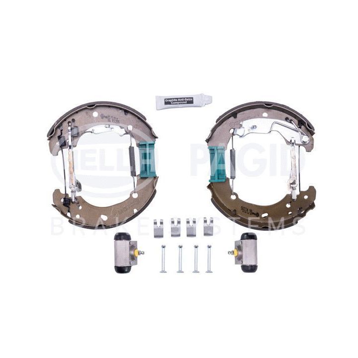 Stabdžių trinkelių komplektas HELLA 8DB 355 004-881