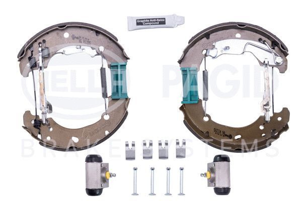 Stabdžių trinkelių komplektas HELLA 8DB 355 004-881