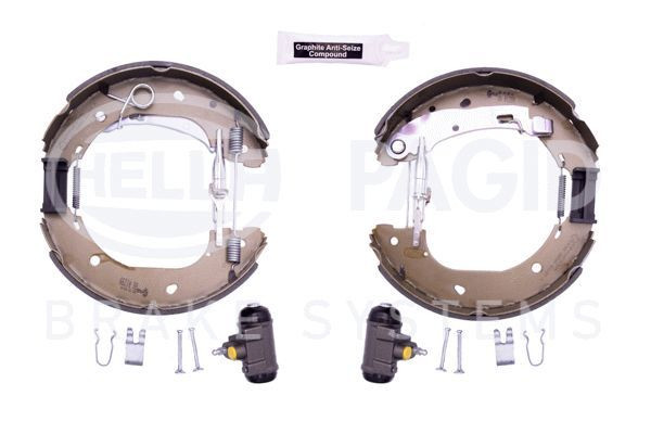 Stabdžių trinkelių komplektas HELLA 8DB 355 005-091