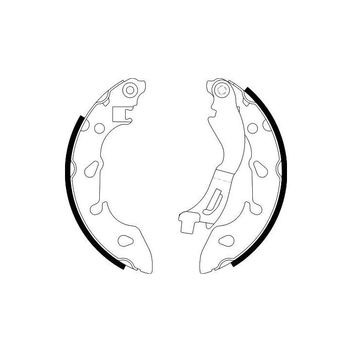 Stabdžių trinkelių komplektas HELLA 8DB 355 022-211