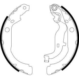 Stabdžių trinkelių komplektas HELLA 8DB 355 022-261