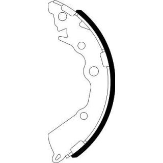 Stabdžių trinkelių komplektas HELLA 8DB 355 022-321