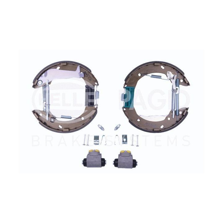 Stabdžių trinkelių komplektas HELLA 8DB 355 022-611