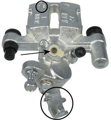 Stabdžių apkaba HELLA 8AC 355 380-321