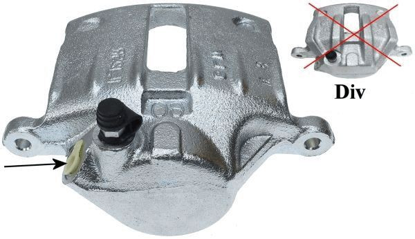 Stabdžių apkaba HELLA 8AC 355 393-361