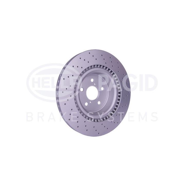 Stabdžių diskas HELLA 8DD 355 129-851