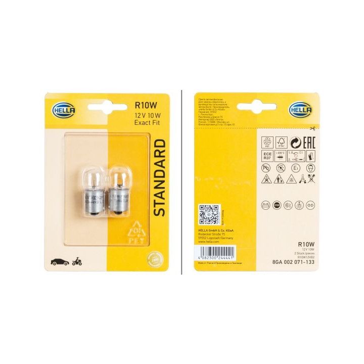 Lemputė, skaitymo apšvietimas HELLA 8GA 002 071-133