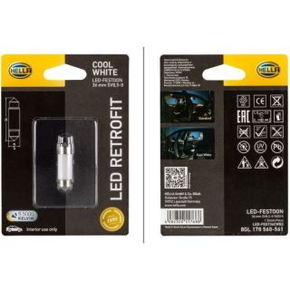 Lemputė, skaitymo apšvietimas HELLA 8GL 178 560-561