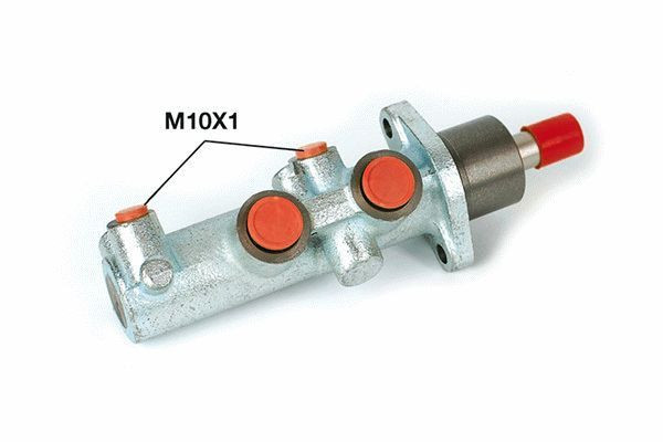 Pagrindinis cilindras, stabdžiai HELLA 8AM 355 504-201