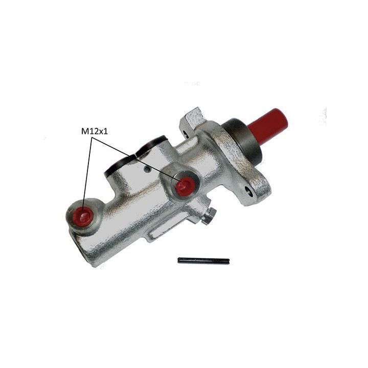 Pagrindinis cilindras, stabdžiai HELLA 8AM 355 504-621