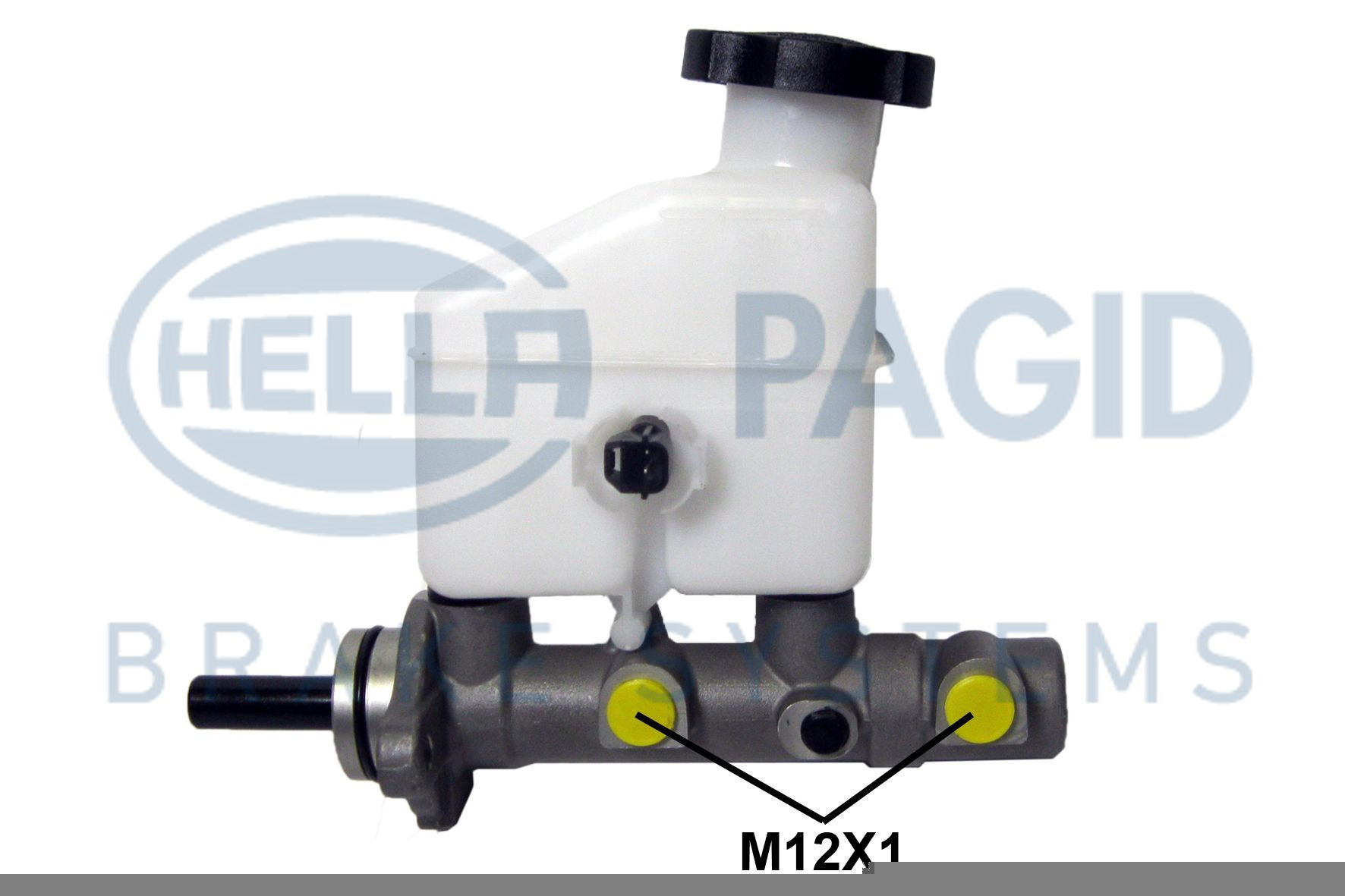 Pagrindinis cilindras, stabdžiai HELLA 8AM 355 505-881