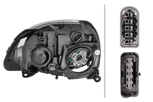 Priekinis žibintas HELLA 1DL 008 461-801