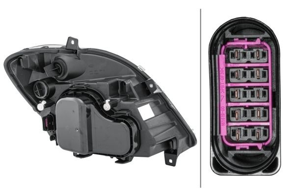 Priekinis žibintas HELLA 1EB 247 012-051