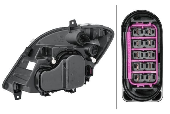 Priekinis žibintas HELLA 1EB 247 012-061