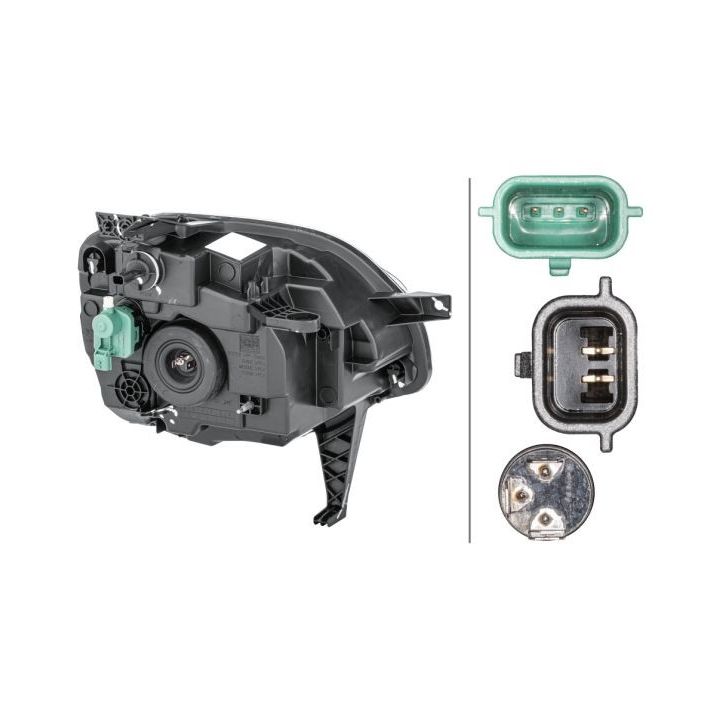 Priekinis žibintas HELLA 1ED 011 561-011