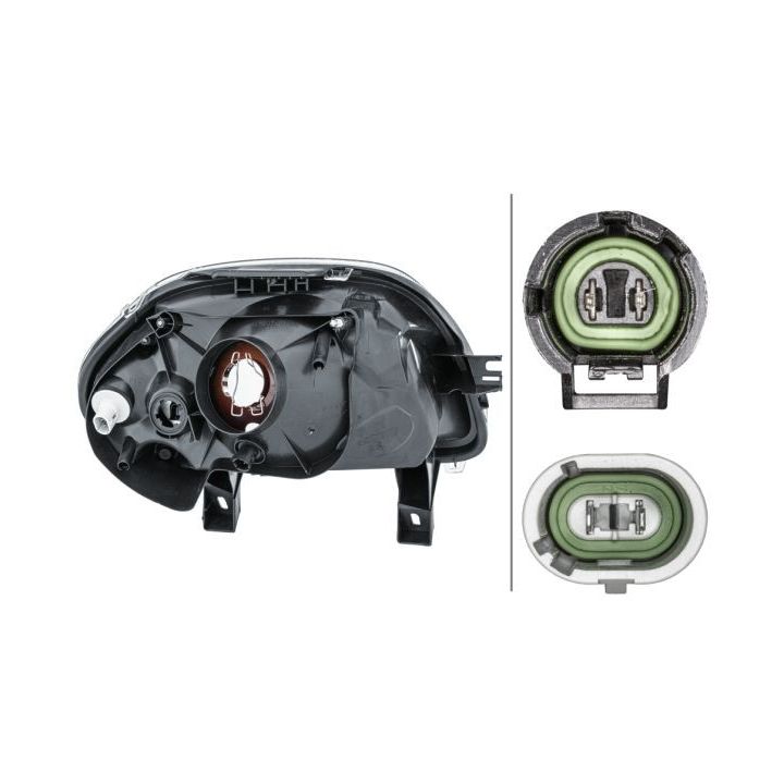 Priekinis žibintas HELLA 1EE 007 350-091