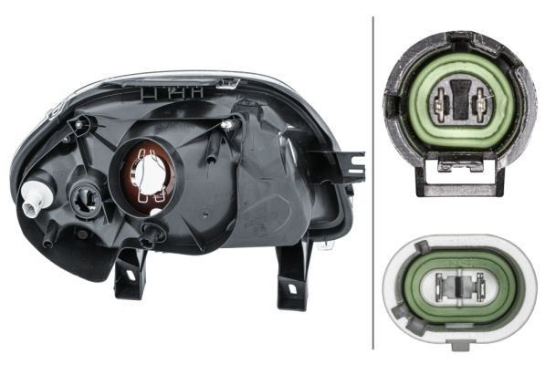 Priekinis žibintas HELLA 1EE 007 350-091