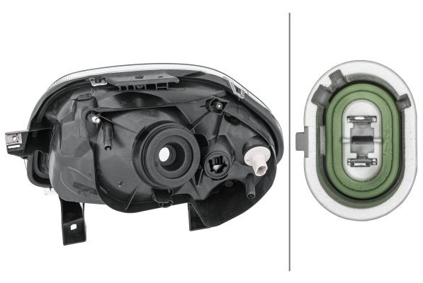 Priekinis žibintas HELLA 1EE 007 350-101