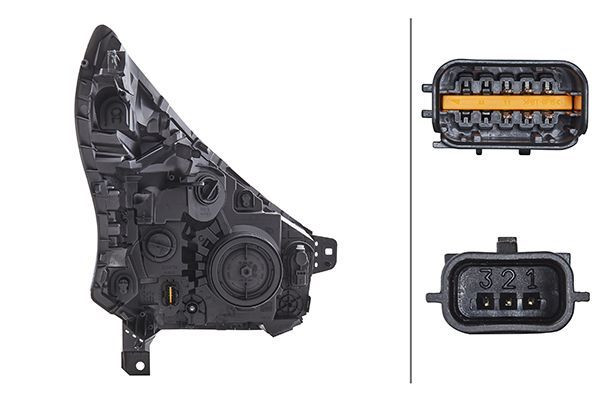 Priekinis žibintas HELLA 1EE 011 410-411