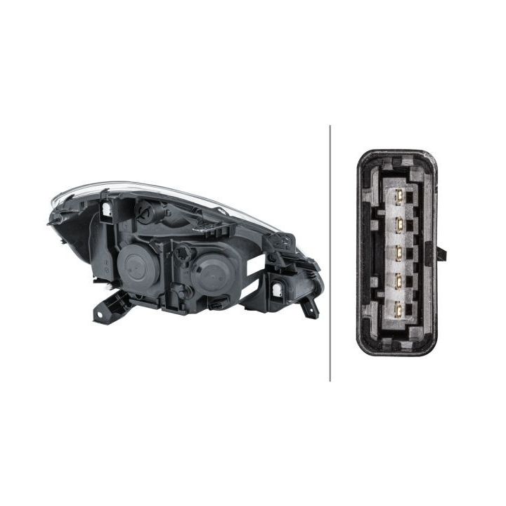 Priekinis žibintas HELLA 1EE 354 536-011