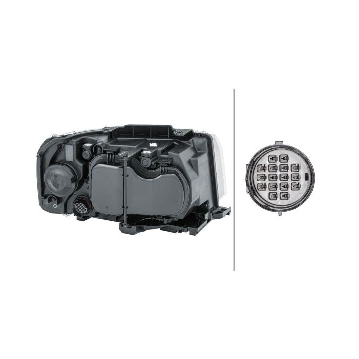 Priekinis žibintas HELLA 1EF 354 025-091