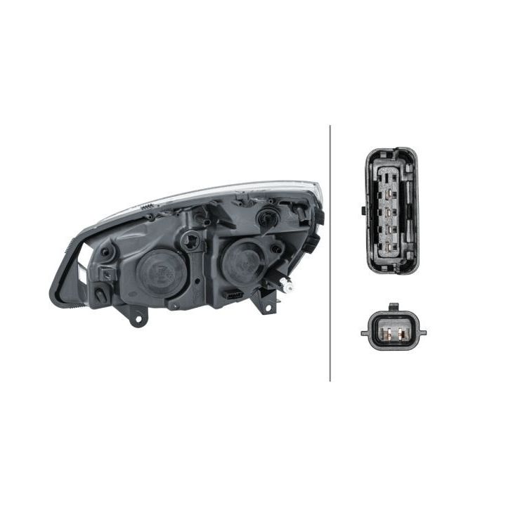 Priekinis žibintas HELLA 1EG 008 862-181