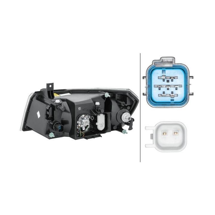 Priekinis žibintas HELLA 1EG 354 024-041