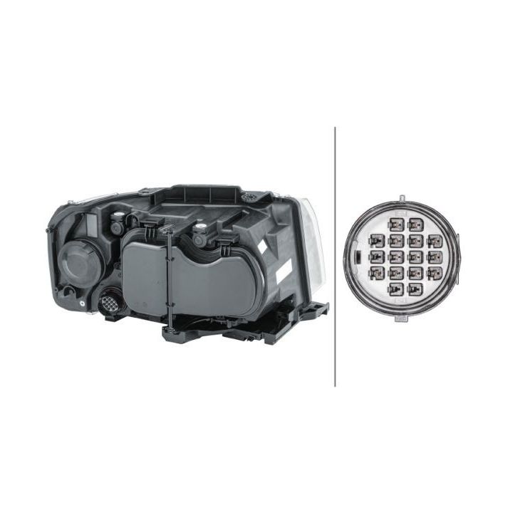 Priekinis žibintas HELLA 1EJ 354 813-031