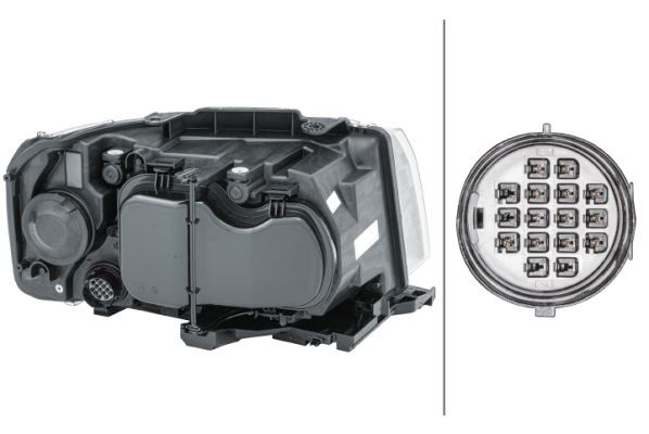 Priekinis žibintas HELLA 1EJ 354 813-031