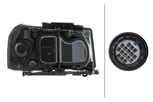 Priekinis žibintas HELLA 1EJ 354 813-151