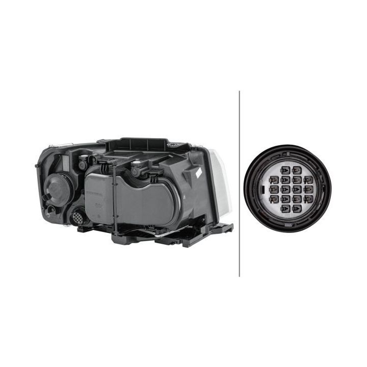 Priekinis žibintas HELLA 1EL 354 025-051