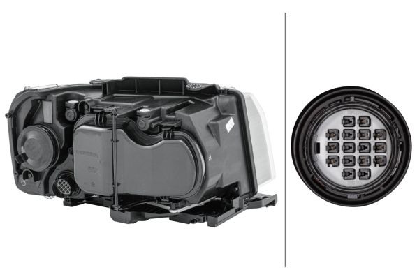 Priekinis žibintas HELLA 1EL 354 025-051