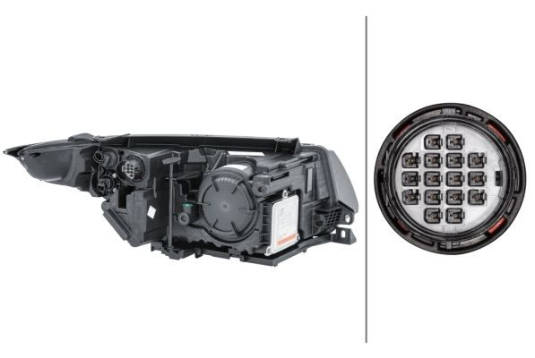 Priekinis žibintas HELLA 1EL 354 806-051