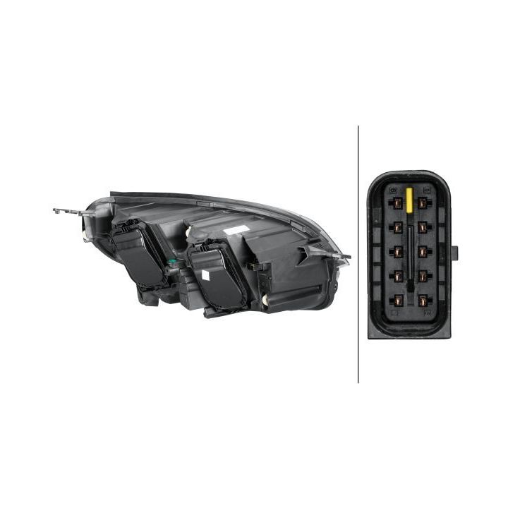 Priekinis žibintas HELLA 1EL 354 853-011