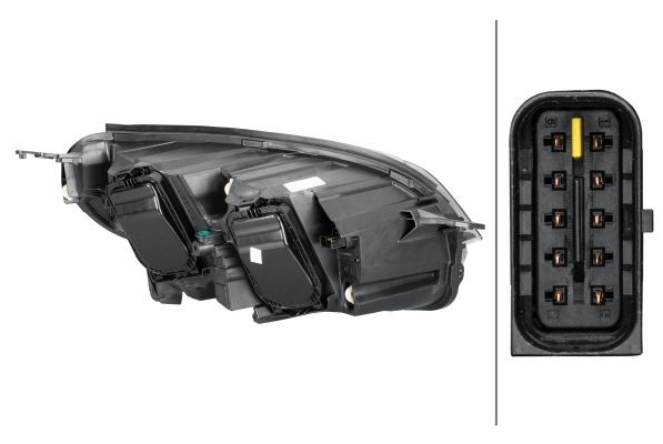 Priekinis žibintas HELLA 1EL 354 853-011