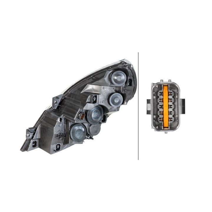 Priekinis žibintas HELLA 1ER 010 117-201