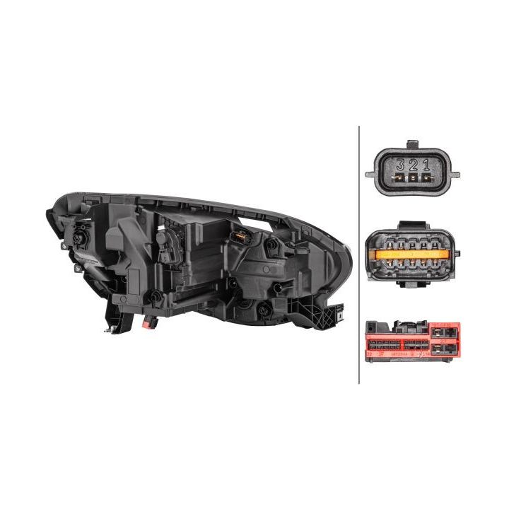 Priekinis žibintas HELLA 1EX 012 293-611