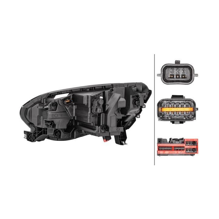 Priekinis žibintas HELLA 1EX 012 293-621