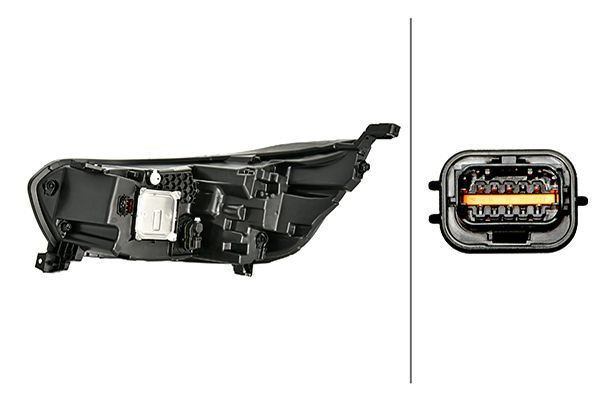 Priekinis žibintas HELLA 1EX 014 721-621