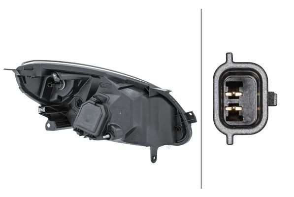 Priekinis žibintas HELLA 1L7 271 510-371