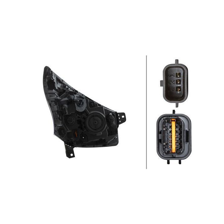 Priekinis žibintas HELLA 1LE 011 410-431