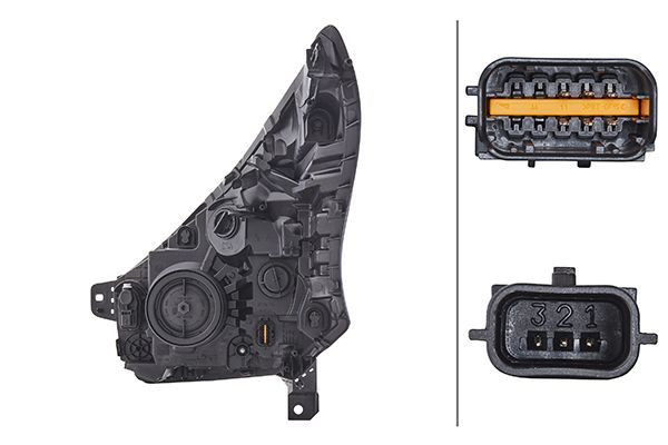 Priekinis žibintas HELLA 1LE 011 410-441