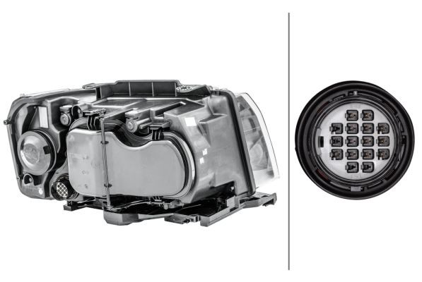 Priekinis žibintas HELLA 1LJ 354 813-011