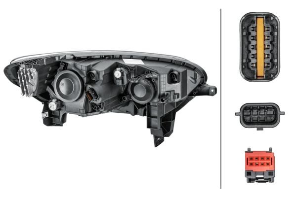 Priekinis žibintas HELLA 1LL 011 770-171