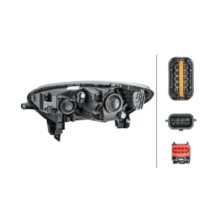 Priekinis žibintas HELLA 1LL 011 770-181