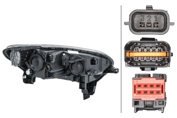 Priekinis žibintas HELLA 1LL 011 770-871