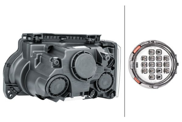 Priekinis žibintas HELLA 1LL 238 036-421