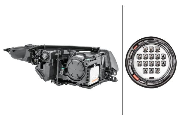 Priekinis žibintas HELLA 1LL 354 806-031