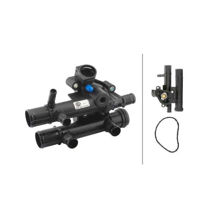 Termostatas, aušinimo skystis HELLA 8MT 354 776-501
